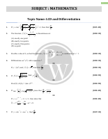 LIMIT_CONTINUITY_DIFFERENTIABILITY_&_DIFFERENTIATION_Question_PDF.pdf